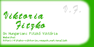 viktoria fitzko business card
